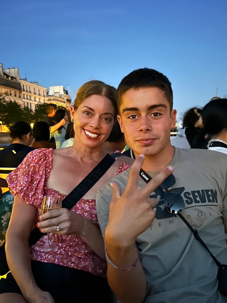 Personal archive — Paris with family
